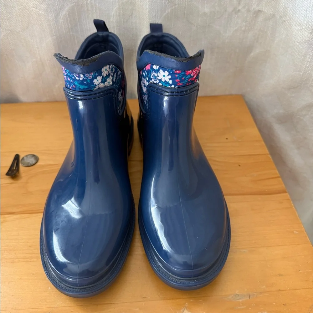Martha Stewart Blue Over the Knee Boots